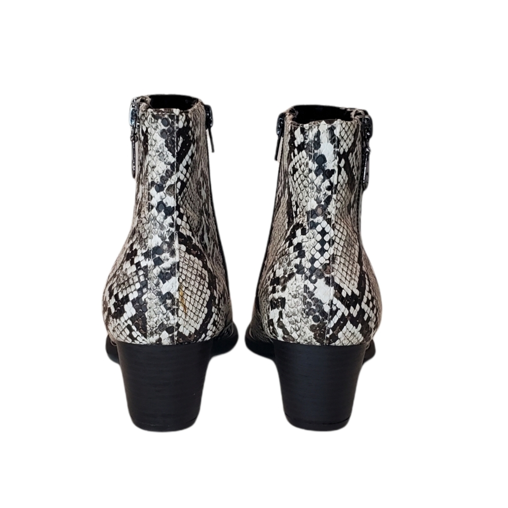 Guess Snake Print Booties - image 5